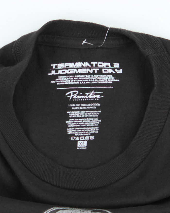 Terminator 2 Judgement Day Movie Promo Long-sleeve T-Shirt - XL