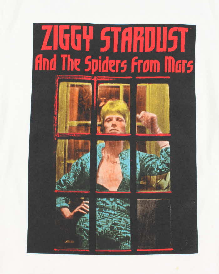 Vintage 2000's Ziggy Stardust Big Graphic T-Shirt - XS