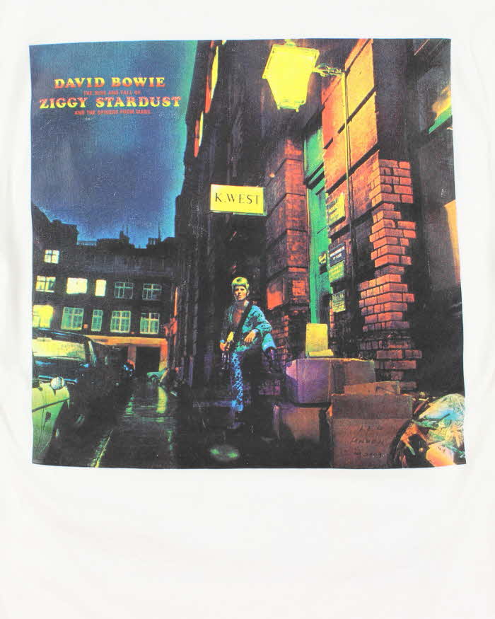 Vintage 2000's Ziggy Stardust Big Graphic T-Shirt - XS