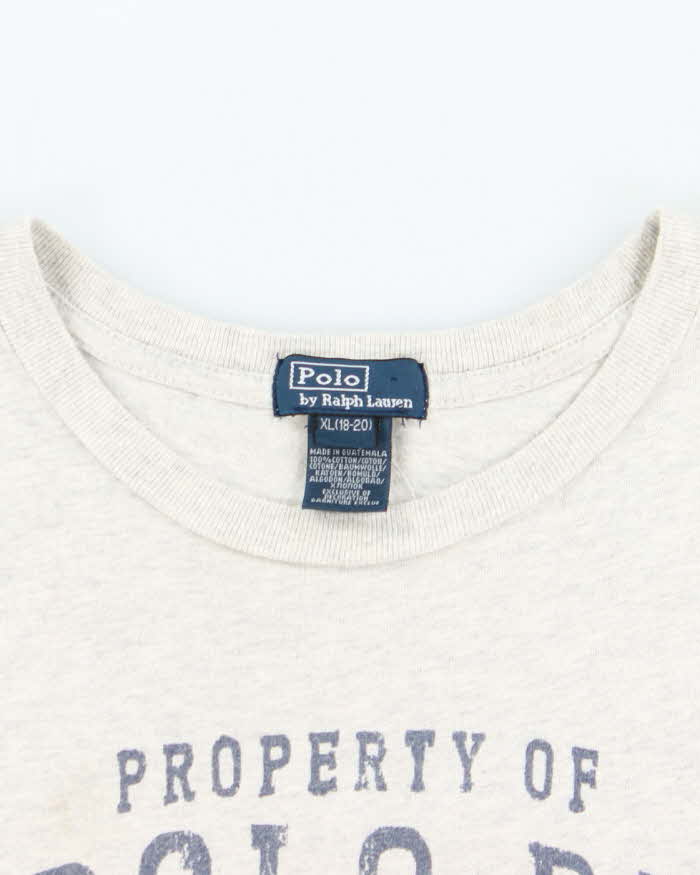 Vintage Ralph Lauren Patched Logo T-Shirt - XL