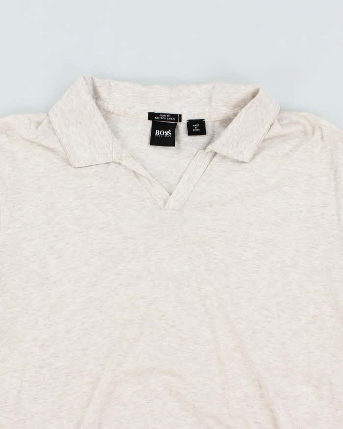 Vintage Hugo Boss Lightweight Slim Fit Polo Shirt - M
