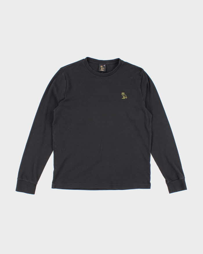 Octobers Very Own Small Owl Logo Long-sleeved T-Shirt - M