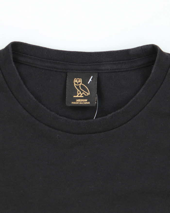 Octobers Very Own Small Owl Logo Long-sleeved T-Shirt - M