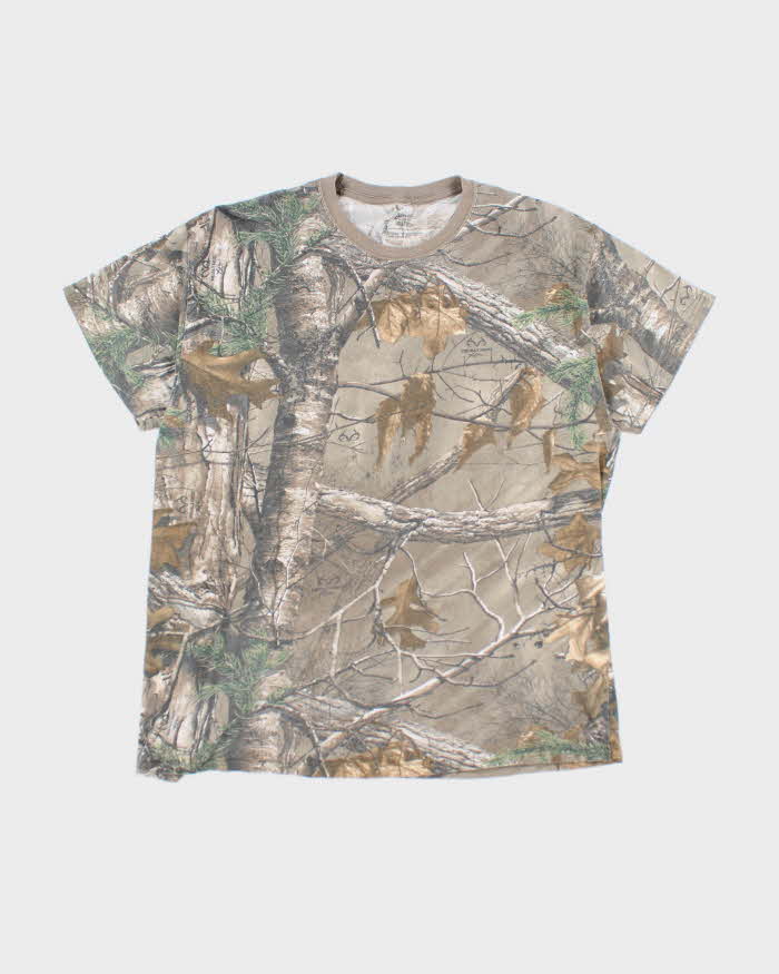 Vintage 2000's Real Tree Camouflage T-Shirt - XL