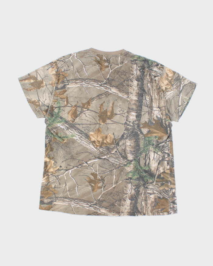 Vintage 2000's Real Tree Camouflage T-Shirt - XL