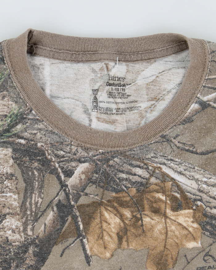 Vintage 2000's Real Tree Camouflage T-Shirt - XL