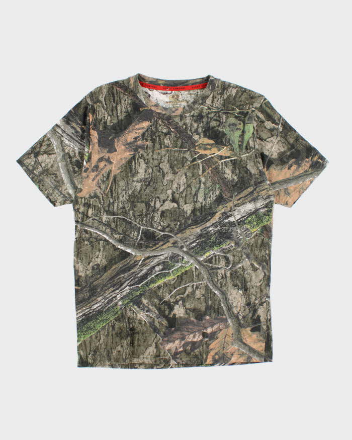 Vintage 2000's Moss Oak Camouflage T-Shirt - S