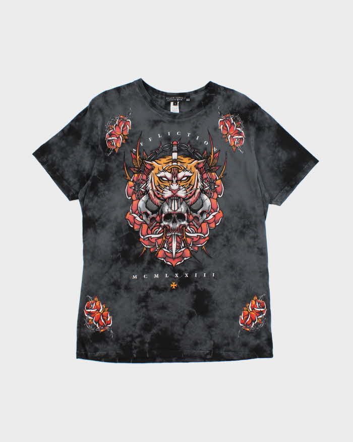 Vintage Y2K Affliction Black Label Graphic T-Shirt - L – Rokit