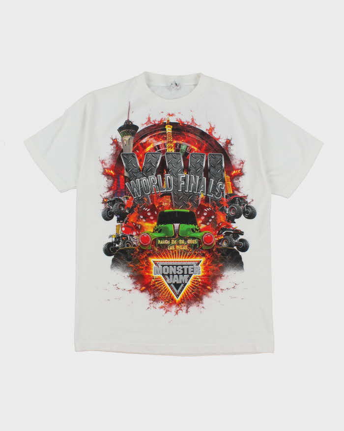 Vintage Monster Jam World Finals Graphic T-Shirt - M