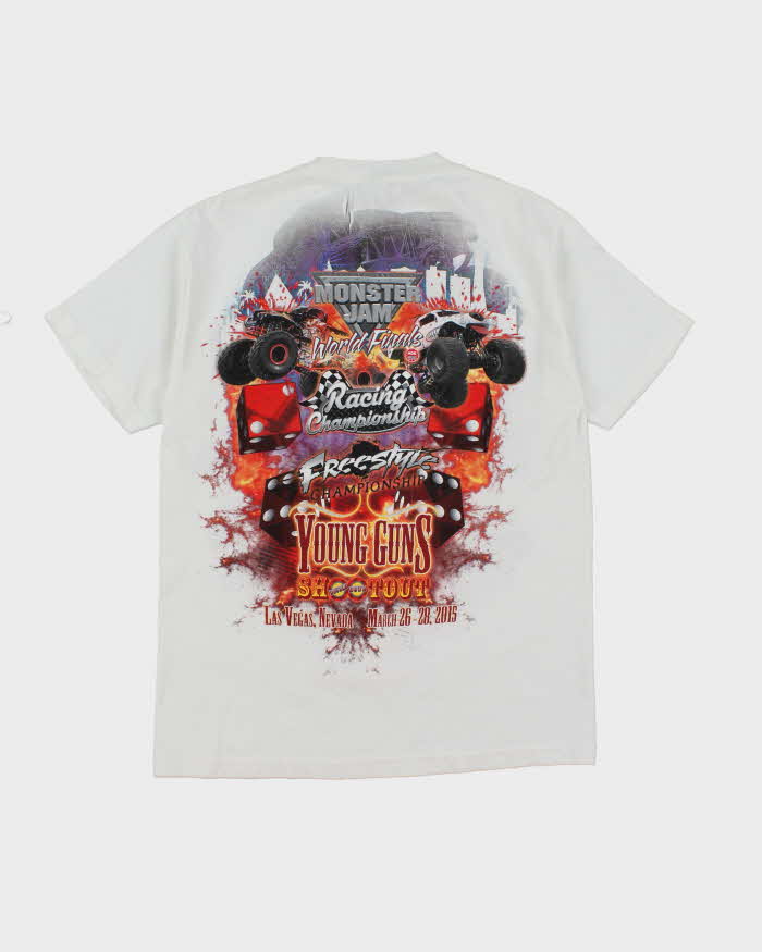 Vintage Monster Jam World Finals Graphic T-Shirt - M
