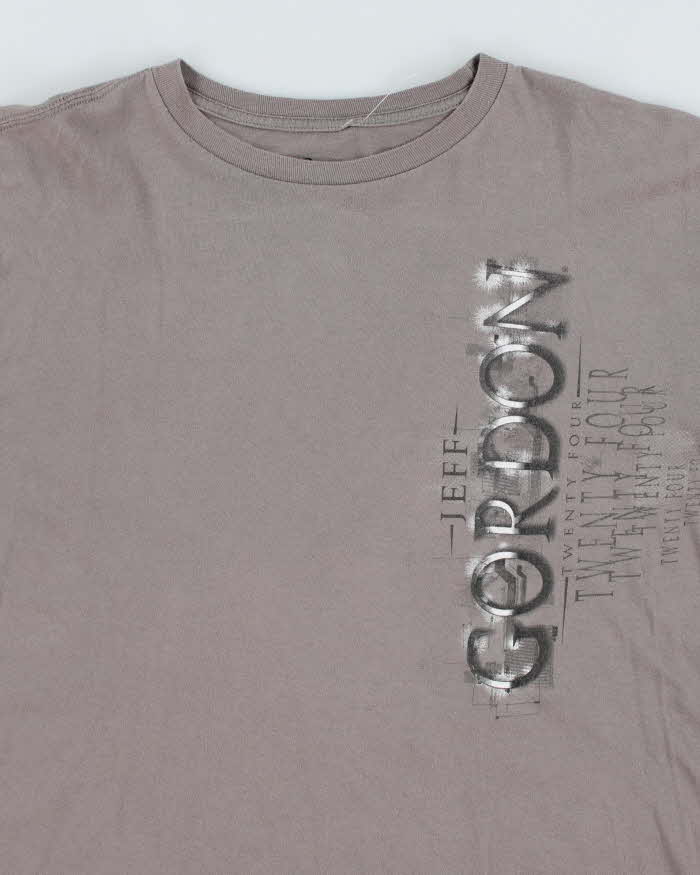 Vintage 2000's Chase Authentics Jeff Gordon Graphic Long Sleeve T-Shirt - L