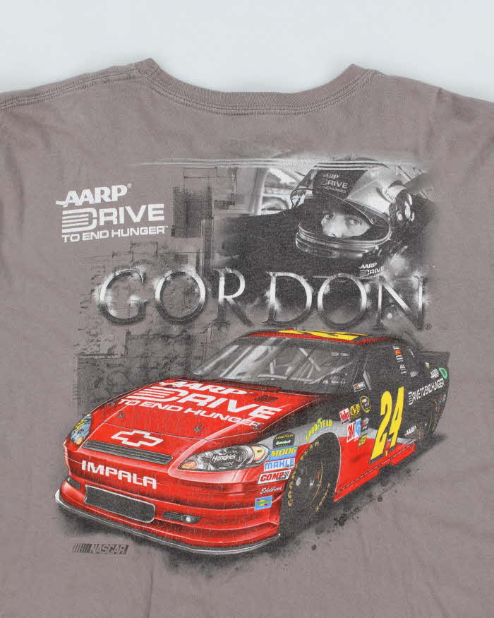 Vintage 2000's Chase Authentics Jeff Gordon Graphic Long Sleeve T-Shirt - L