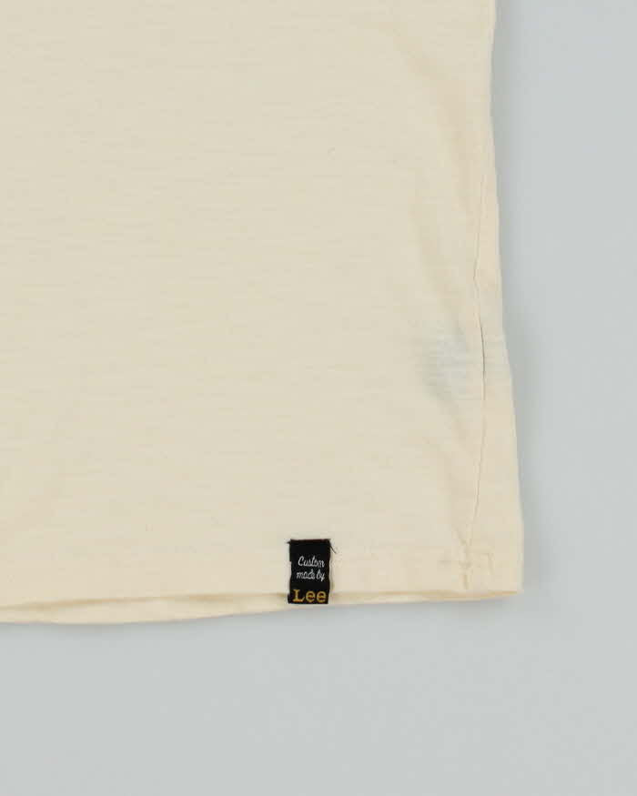 Vintage Lee Lightweight Spell Out Graphic T-Shirt - S