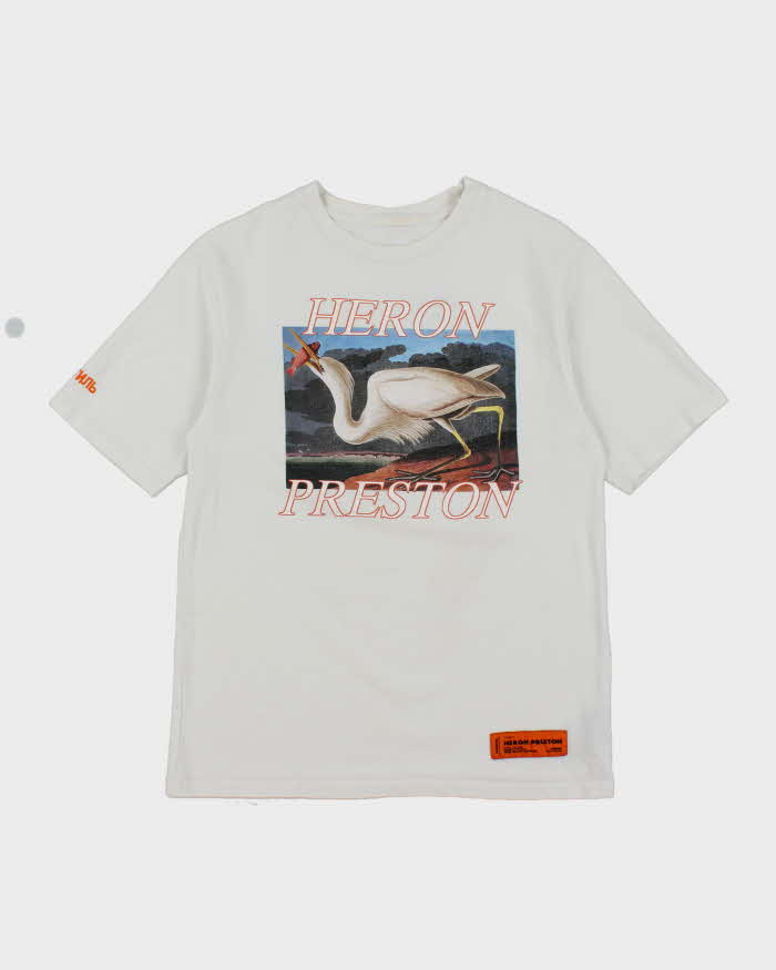 Vintage Heron Preston Bird Graphic T-Shirt - M