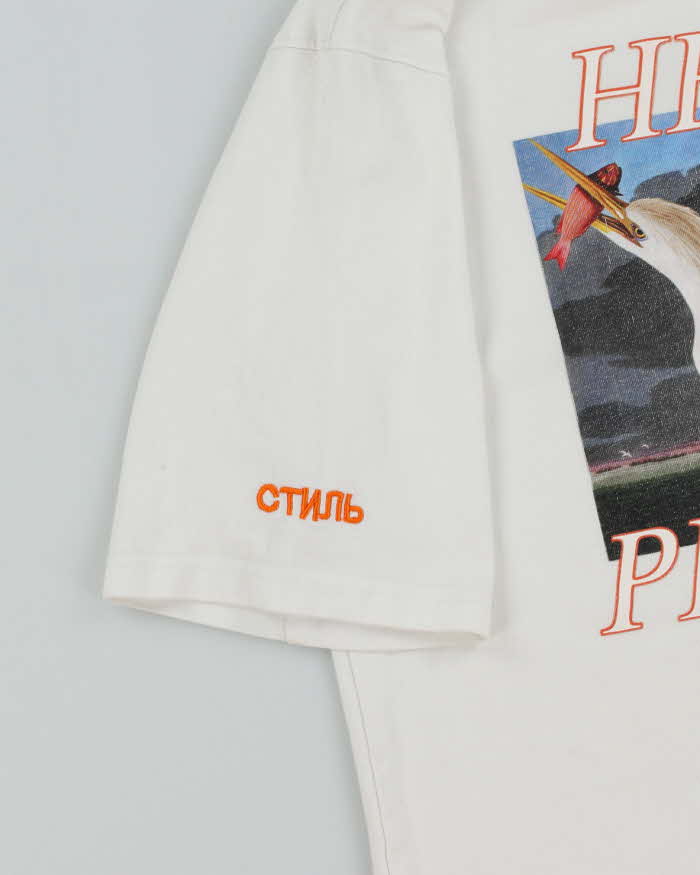 Vintage Heron Preston Bird Graphic T-Shirt - M