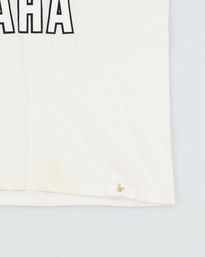 Vintage Y2K Yamaha Racing Spell Out Graphic T-Shirt - XL