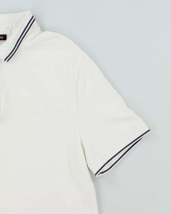Michael Kors White Polo Boating Shirt - M