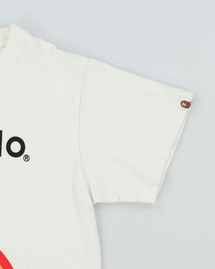 A Bathing Ape White Cotton T-Shirt - XL