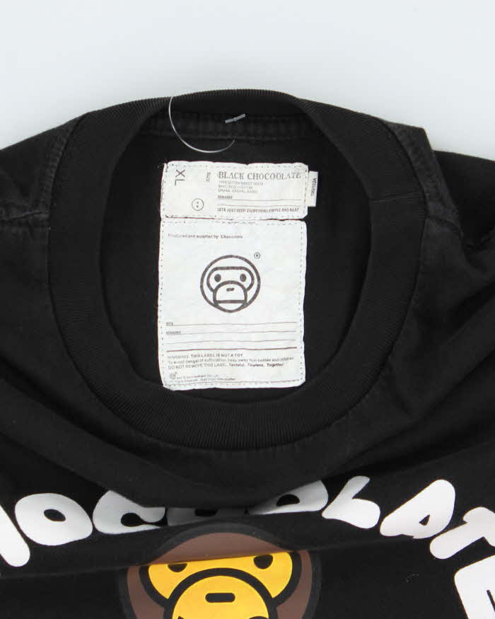 A Bathing Ape Baby Milo Black T-Shirt - XL