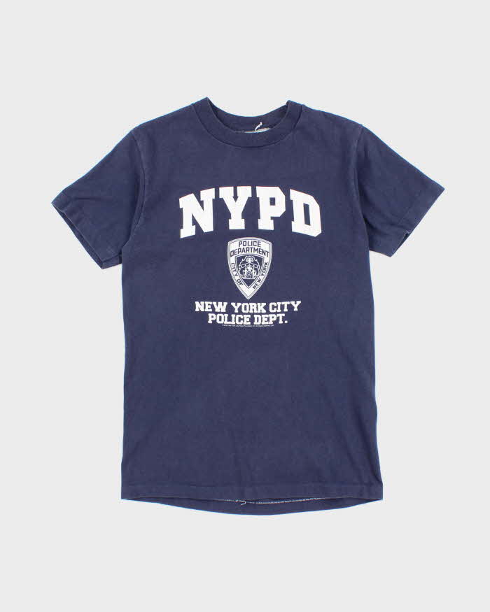 Vintage Y2K NYPD Graphic T-Shirt - M