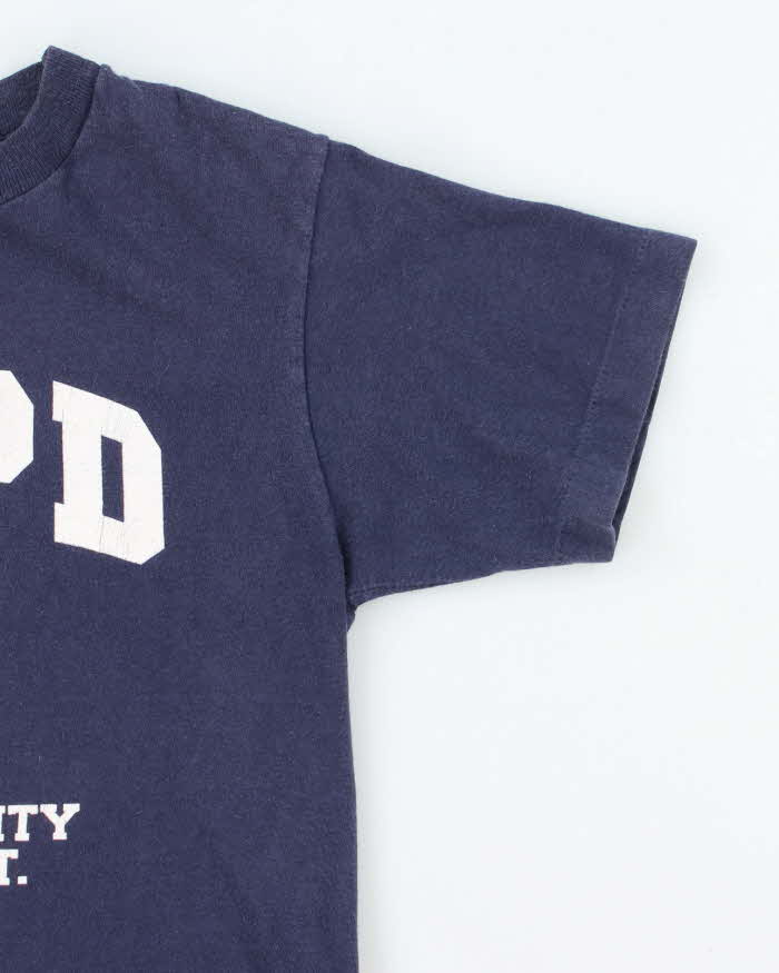 Vintage Y2K NYPD Graphic T-Shirt - M