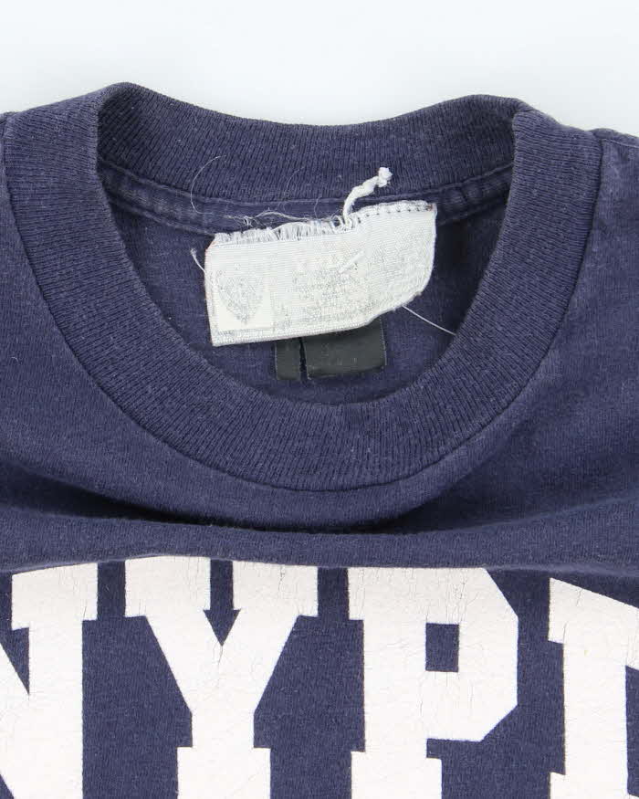 Vintage Y2K NYPD Graphic T-Shirt - M