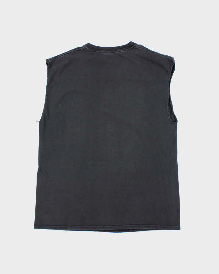 Vintage 2000's Bad Blood De La Hoya vs Vargas Boxing Graphic Cut Off T-Shirt - XL