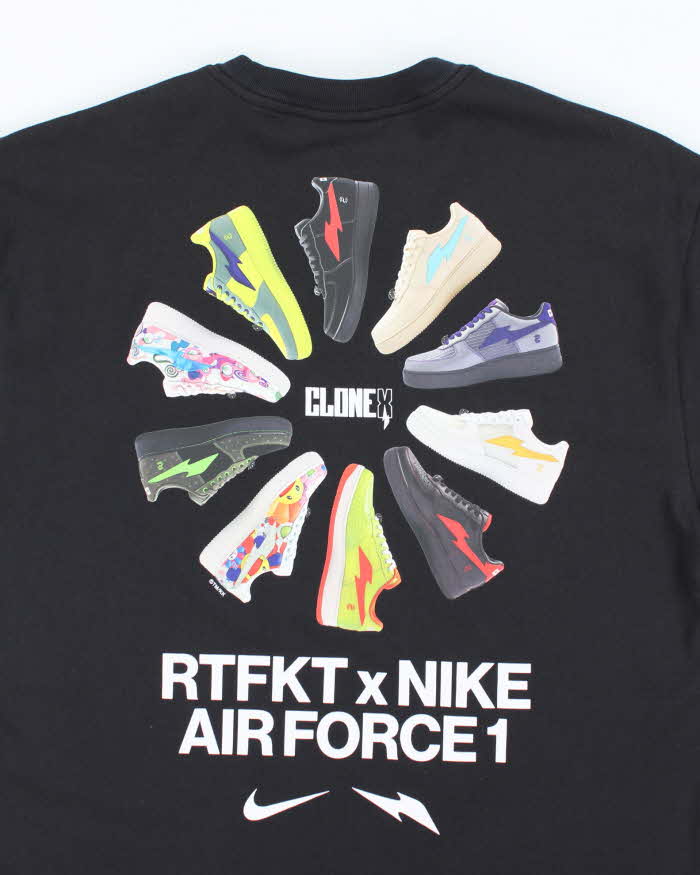 Nike x RTFKT Collaboration Shoes Graphic T-Shirt - M
