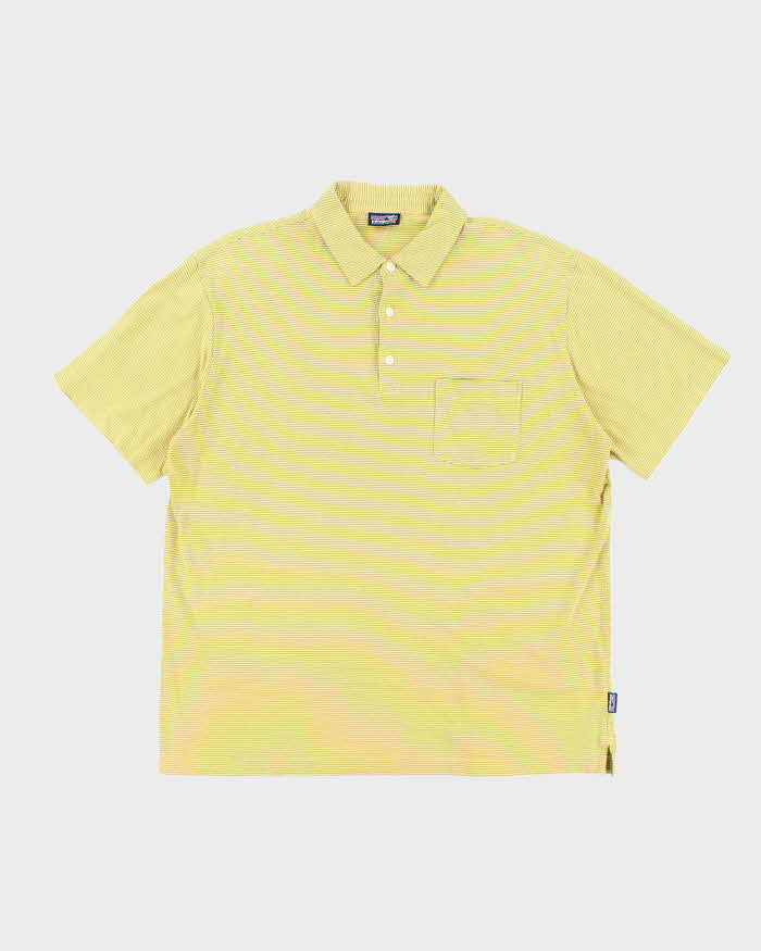 Vintage 2000's Patagonia Striped Polo Shirt - L