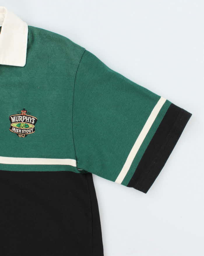 Vintage 90's Murphy's Irish Stout Embroidered Polo Shirt - M