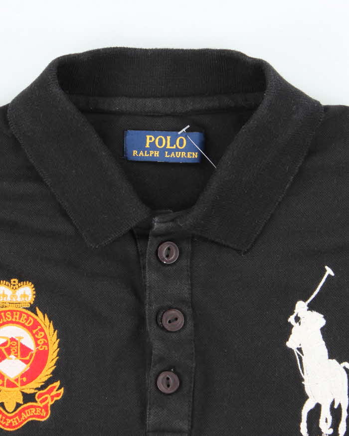 Vintage 2000's Polo Ralph Lauren Embroidered Big Horse Polo Shirt - L