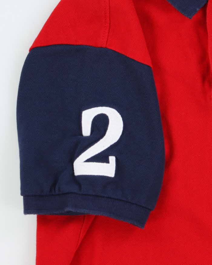 Vintage 2000's Ralph Lauren Big Horse Embroidered Polo Shirt - M