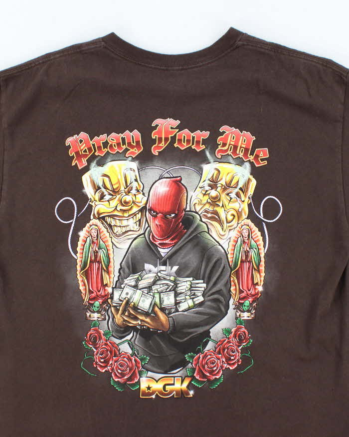 Vintage DGK Pray for me Graphic T-Shirt - L