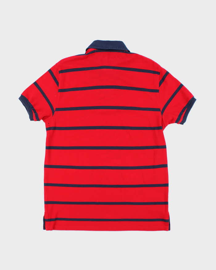Vintage 2000's Ralph Lauren Striped Polo Shirt - L