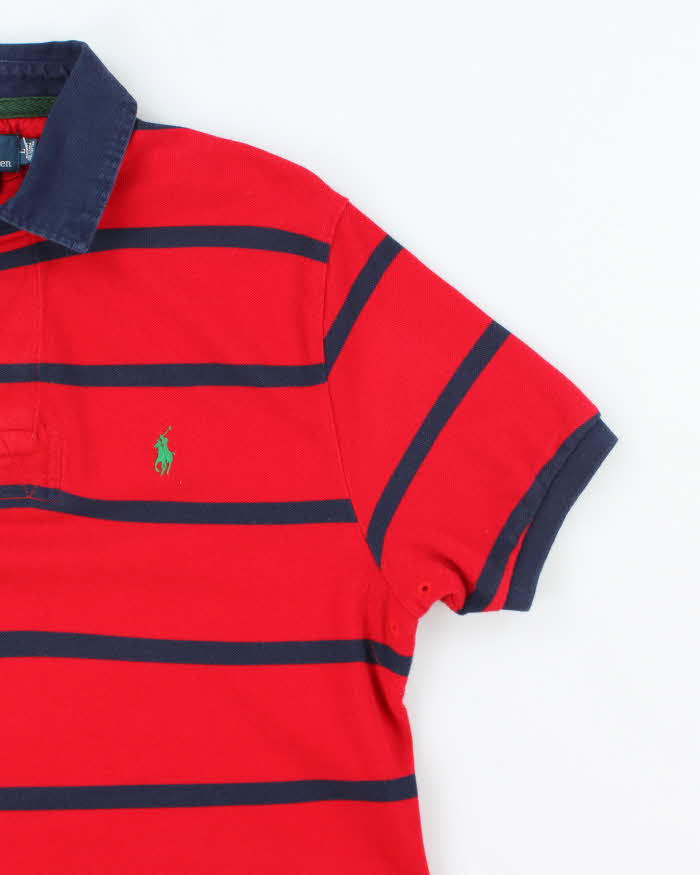Vintage 2000's Ralph Lauren Striped Polo Shirt - L