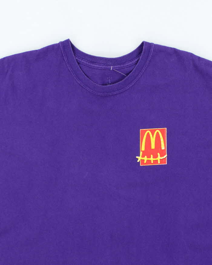 McDonalds x Cactus Jack Travis Scott Graphic T-Shirt - L