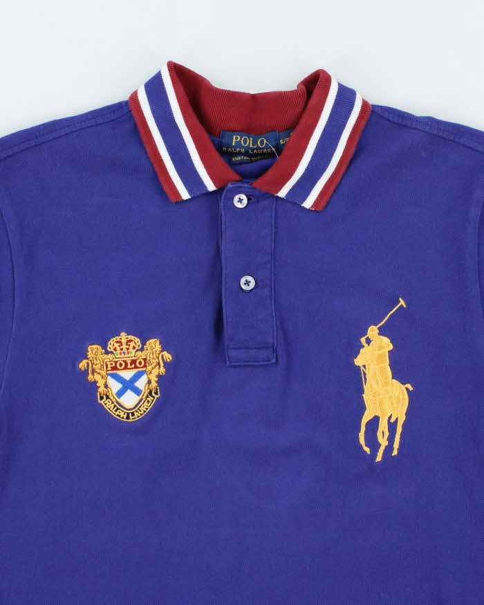 Vintage Y2K Ralph Lauren Embroidered Polo Shirt - S