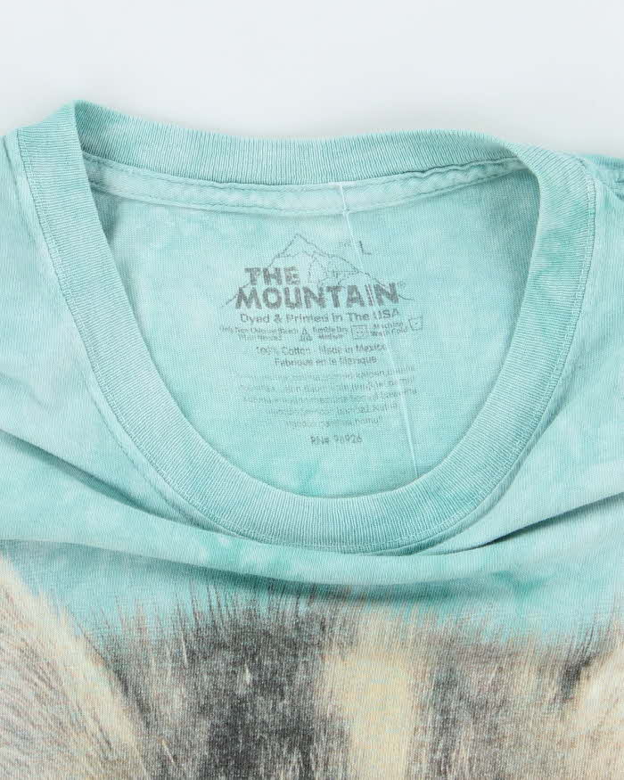 Vintage 2000's The Mountain Big Cat Face Graphic T-Shirt - L