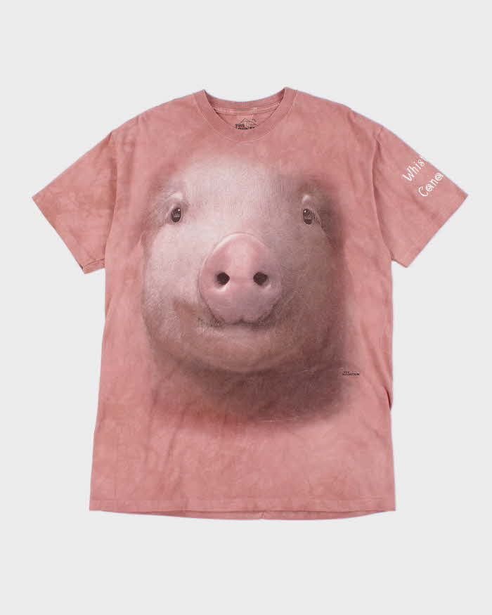 Vintage The Mountain Babe the Pig Graphic T-Shirt - L