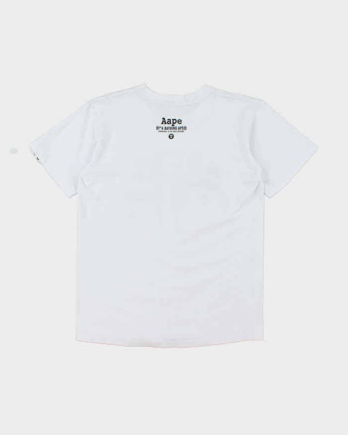 Vintage Aape by Bathing Ape Spell Out Graphic T-Shirt - XL