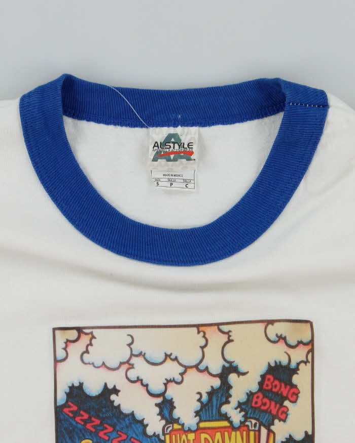 Vintage 2000's Pinball Graphic Ringer T-Shirt - S