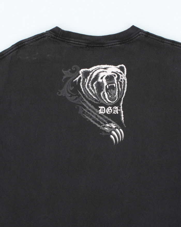 Vintage Y2K DGA Skeleton Roulette Graphic T-Shirt - XL