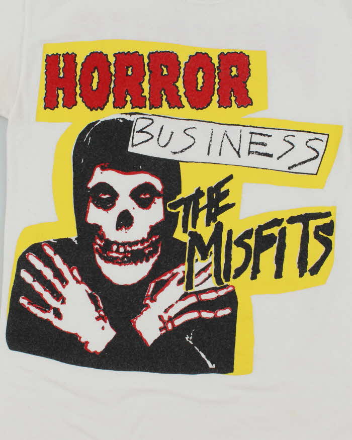 Vintage Y2K The Misfits Horror Business Band T-Shirt - S