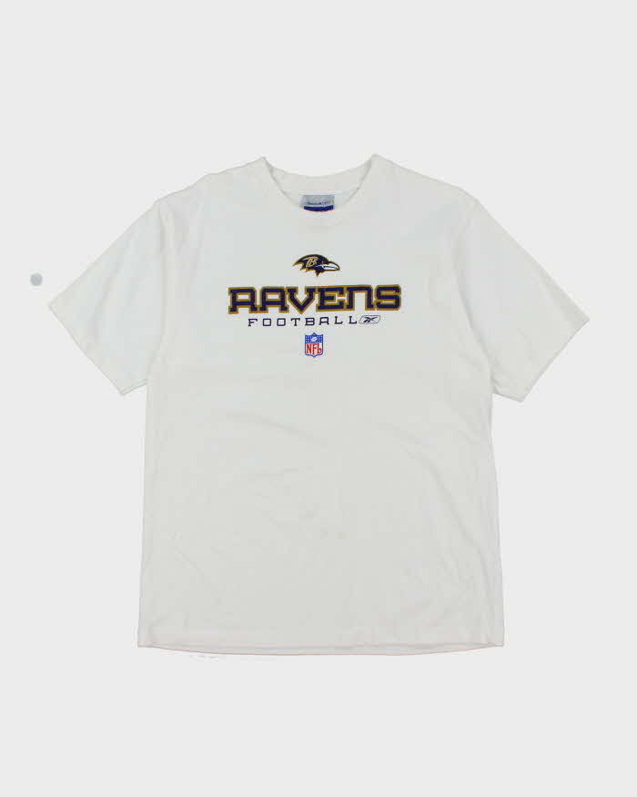 Vintage 2000's Rebook Ravens NFL Graphic T-Shirt - L