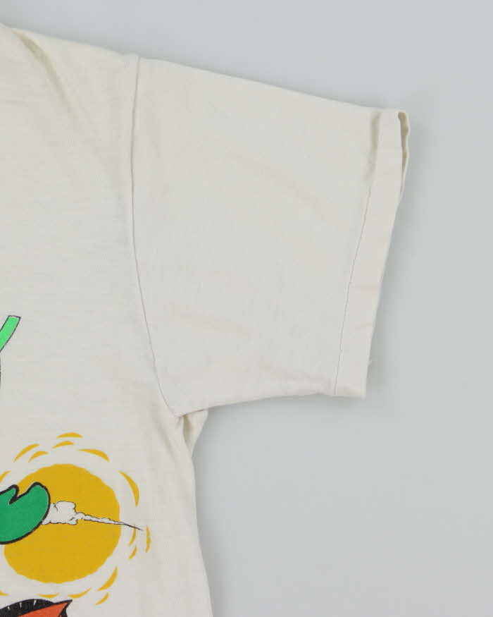 Vintage 80's Gumby & Pokey Off Roadin' Graphic Baby Fit T-Shirt - S