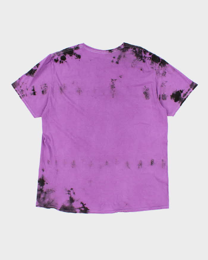 Evangelion Graphic Tie-Dye Oversized T-Shirt - XL