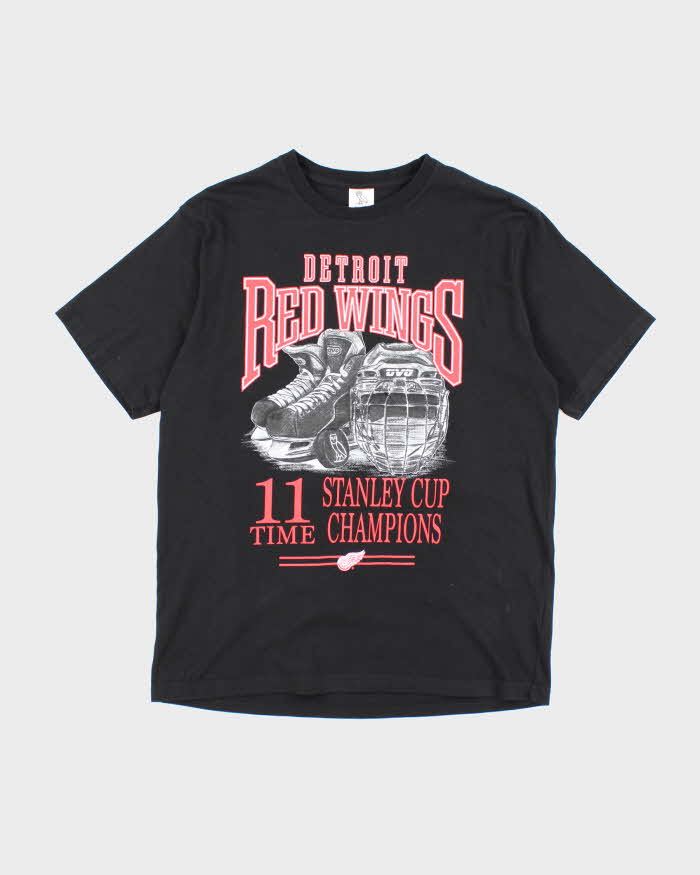 Vintage 2000's Detroit Red Wings Stanley Cup Champions Graphic T-Shirt - M