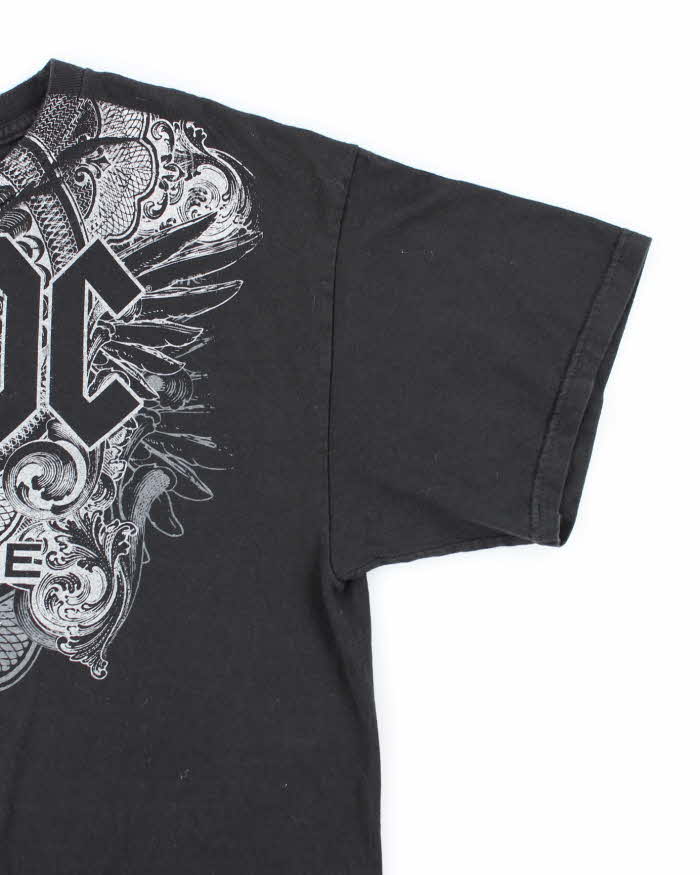Vintage 2000's AC/DC Black Ice Graphic Band T-Shirt - XL