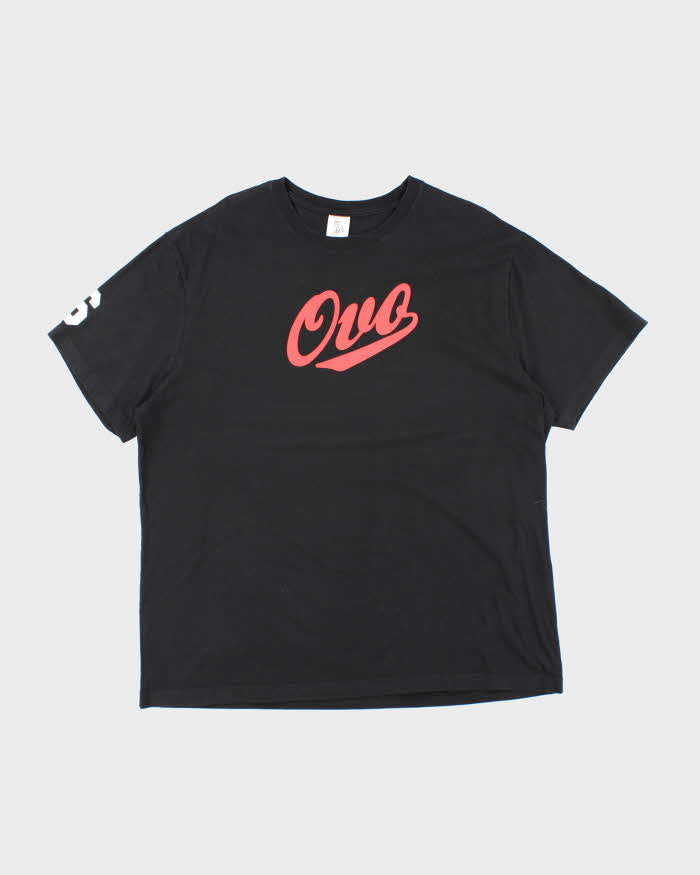 Octobers Very Own Spell Out Logo Graphic T-Shirt - XXL