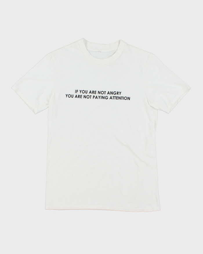 Vintage Y2K Comedy Slogan Graphic T-Shirt - M